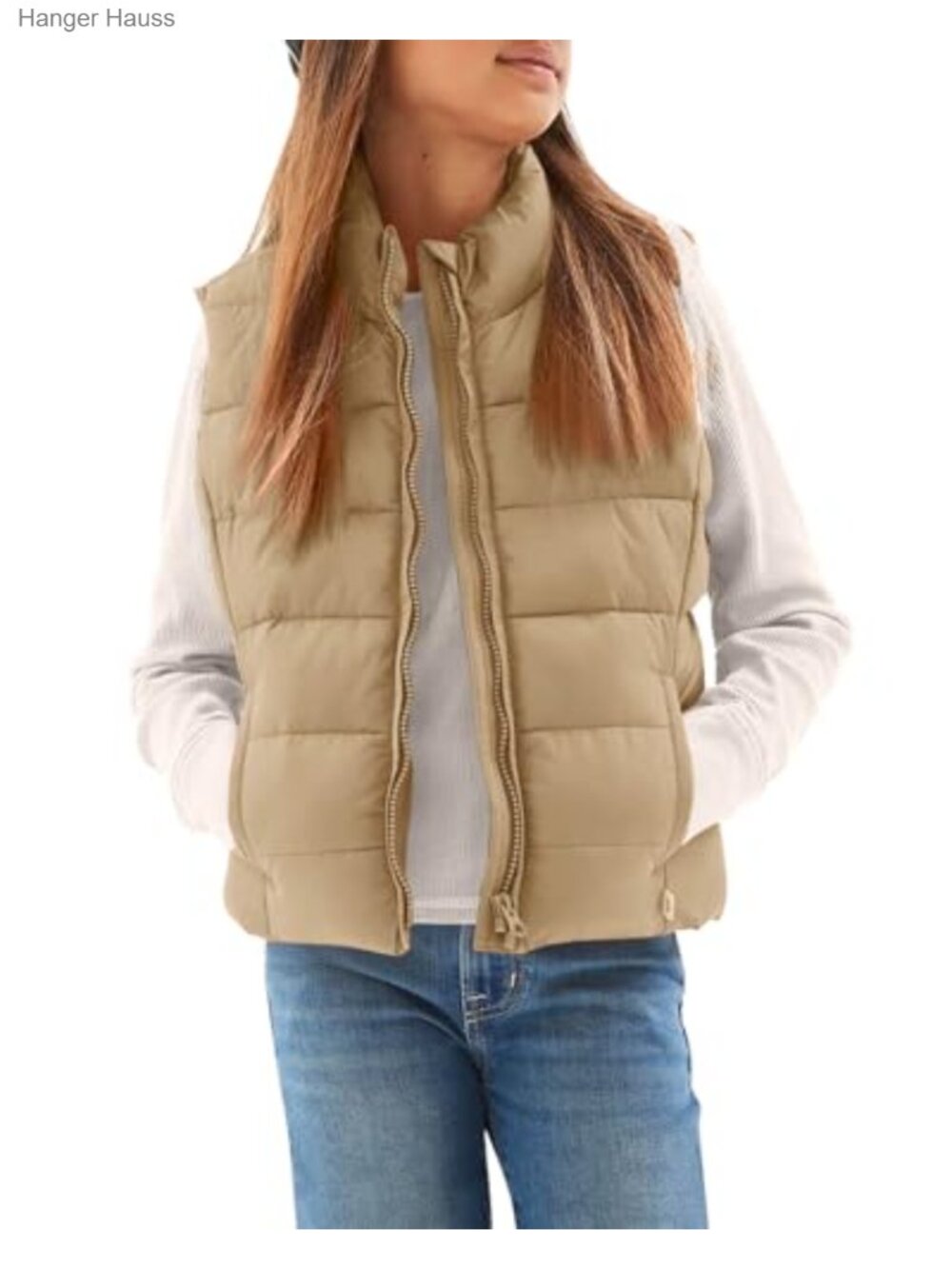 Kids Zip Up Padded Gilet Winter Quilted Vest Sleeveless 100% Polyester